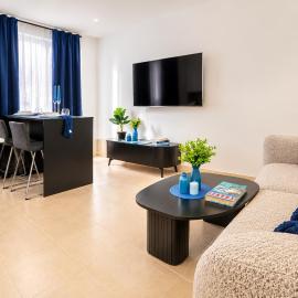 Navy Luxury Apartment