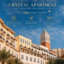 Crystal Apartment Hillside Phu Quoc - Sunset Town & Firework & Free Airport Pickup, hotel v destinaci Phu Quoc