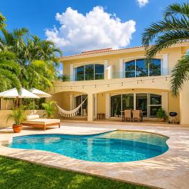 7BR Private Jacuzzi & Pool Villa Sleeps 16 Walk to Beach Lagoon and Golf