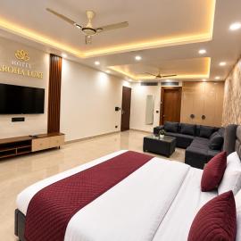 Hotel Aroha Luxe 3-star Hotel l Sector 49, # Near Spectrum Mall Noida # 2 Min Walk From botanical garden metro station, hotel em Noida
