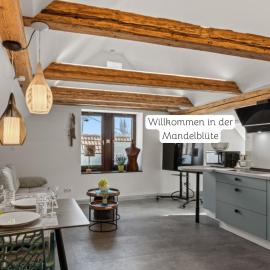 Ferienwohnung Mandelblüte klimatisiert, viešbutis mieste Forst
