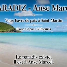 Paradize- Plage & 3Piscines - Anse Marcel, hotel em Anse Marcel 