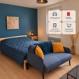 Studio cocon - Proche CHU Hospitaliers - Wifi - Netflix, hotel din Évreux