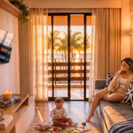 Apartamento Pé na Areia ao Lado do Parque Aquático - Conforto e Localização Privilegiada