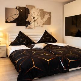 Großes Reihenhaus 100 m2, Messe Offenburg 650m, Garten bis 9 Gäste, gratis Parkplätze, Nähe Europpark & Gifiz-See