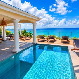 Villa d'Happy Bay - Panoramic View of Caribbean and sunsets
