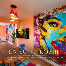 Suite Kozhi - Balnéo privative, Billard, Vidéoprojecteur - Proche Lorient, хотел в Plouay