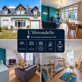 L'HIRONDELLE, hotel in Mosnes