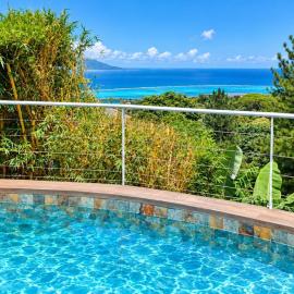 Miri Tropical Escape Piscine & Vue Mer TAHITI PUNAAUIA