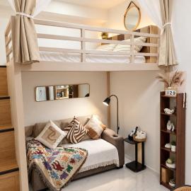Cozy Loft Studio with Balcony in Cebu City