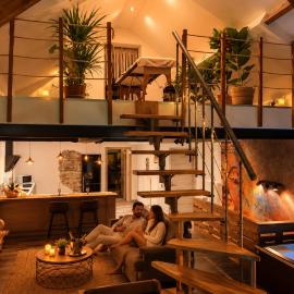 Loft avec Spa Privatif، فندق في Frameries