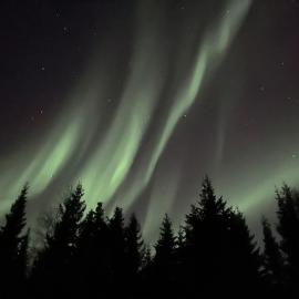 A place for Aurora in wintertime and midnight sun in summer-time!