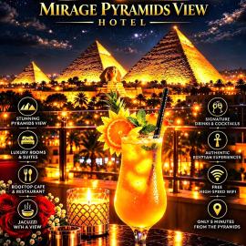 Mirage pyramids view inn, hotell Kairos