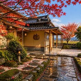 1組限定本物の日本庭園のある一棟貸の宿 – hotel w mieście Yukuhashi