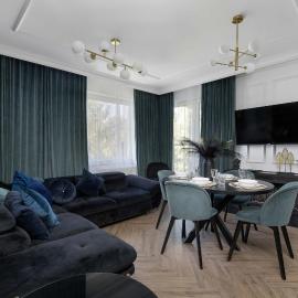 Spacious Apartment with a Private Sauna Cedzyna Świętego Andrzeja 5 by Heyrent