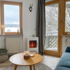 Fewo Herzgrün direkt an Lift und Loipe - mit traumhafter Aussicht und Sauna im Haus, E-Ladestation