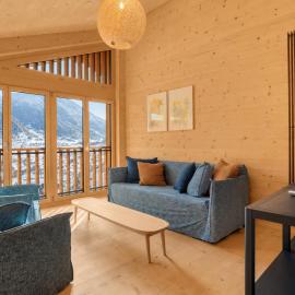 Nachhaltiges Luxus-Chalet Panoramablick Galerie