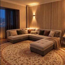 3-Room Apartment with 2 Bedrooms near Novza Metro & Tashkent City