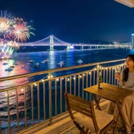 부산수영펜트하우스#침대5개#하늘정원테라스, ξενοδοχείο σε Suyŏng