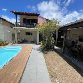 Casa - Mansão com piscina, churrasqueira e 4 quartos área externa grande