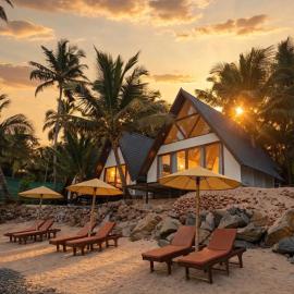 Colomb Sea View Cottages, готель у місті Патнем
