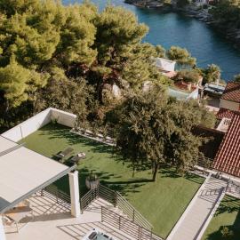 Sea View House with Jacuzzi - Casa Bianca Brač, hotell sihtkohas Selca