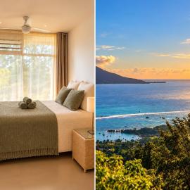 Logement Cosy avec Piscine et Vue Tahiti Punaauia