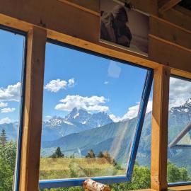 Tetnuldi View Hotel โรงแรมในTsaldashi
