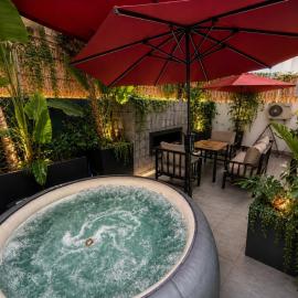 Superbe Appartement avec piscine et jacuzzi privé