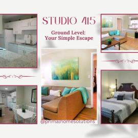 Spring Lake में, होटल Studio 415 Spring Lake - Fayetteville near Fort Bragg - Ground Level, Your Cozy Hideaway - Perfect for short or long-term stays