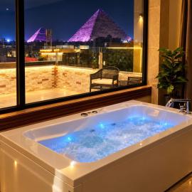Queen Hathor Pyramids View, hotel di Kairo