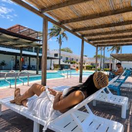 리오아차에 위치한 호텔 Hotel Castillo del Mar Oceanfront