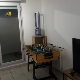 Air-conditioned 2 bedroom duplex apartment 5 people
