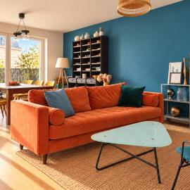 Modern Spacious flat with Terrace, Parking near Metro
