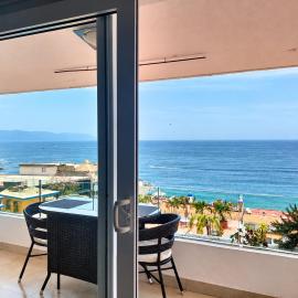 Sunset condo ocean view Romantic Zone