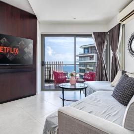 Ocean View 1-Bedroom Suite 15th Floor Tower C at Tambuli Residences by Dominik
