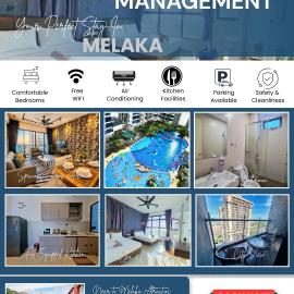 ATLANTIS CITYVIEW 1BR Residence I Jonker I TV Box I Free WIFI