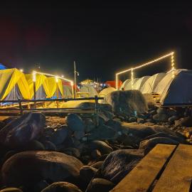 Shongpdeng Riverside - Camping, hotel di Dawki