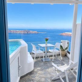 Langas Villas, hotel u gradu Imerovigli