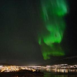 View apartment in Tromsø - northern lights, mountains, quiet
