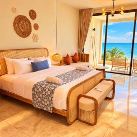 Olas Beach Resort & Restaurant, хотел в Аругам Бей