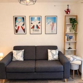 Grizzly rouge - pied des pistes avec parking โรงแรมในเลเล็กซ์