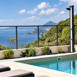 Orange Tree Pool Villas - Sea View and Private Pool, hotel in Reževići