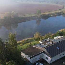 Haus an der Weser Ferienwohnung, hotell i Brevörde