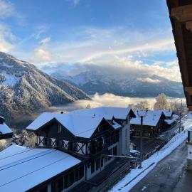 Chalet L'Adret, 3,5 pièces dans les combles.