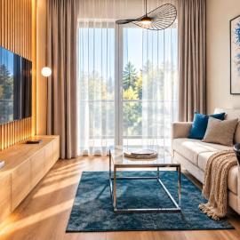 Nad Zatoką Apartament 137 by Warmia4rent, przy samym jeziorze Ukiel