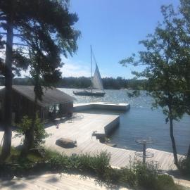 Black Pearl, a private modern year-round vacation home at the waterfront