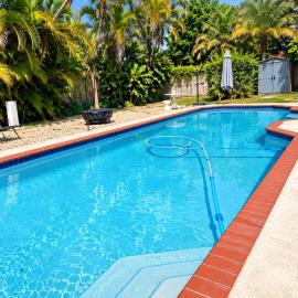 Pool House Resort heated swimming pool private duplex