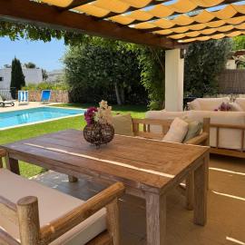 Roures 13 Villa con piscina privada y AC