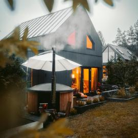 Żurawia Ostoja Dom z Jacuzzi i Sauną